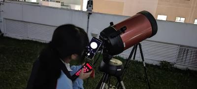 小學校園親子觀星活動