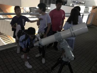 小學校園親子觀星活動