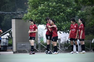 Cheering on Our Girls' Soccer Team in the Final!
