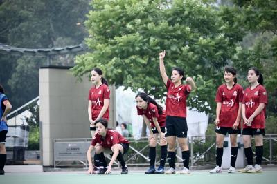 Cheering on Our Girls' Soccer Team in the Final!