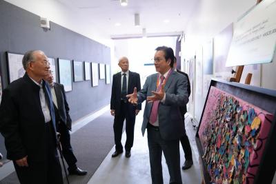 浸大榮休校長謝志偉博士訪校