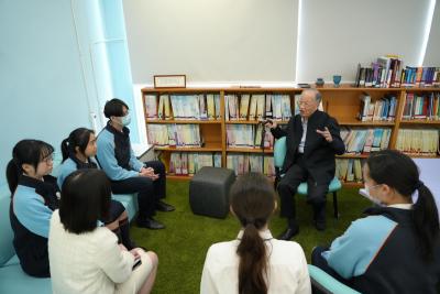 浸大榮休校長謝志偉博士訪校