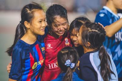 A Historic Victory of Girls' Soccer Team