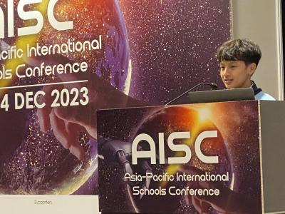 Asia-Pacific International Schools Conference Presentation