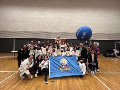 20240229 3 Consecutives Champion of the Whole Hong Kong Inter-School Mixed Kin-ball Competition 2024 (Primary Division)