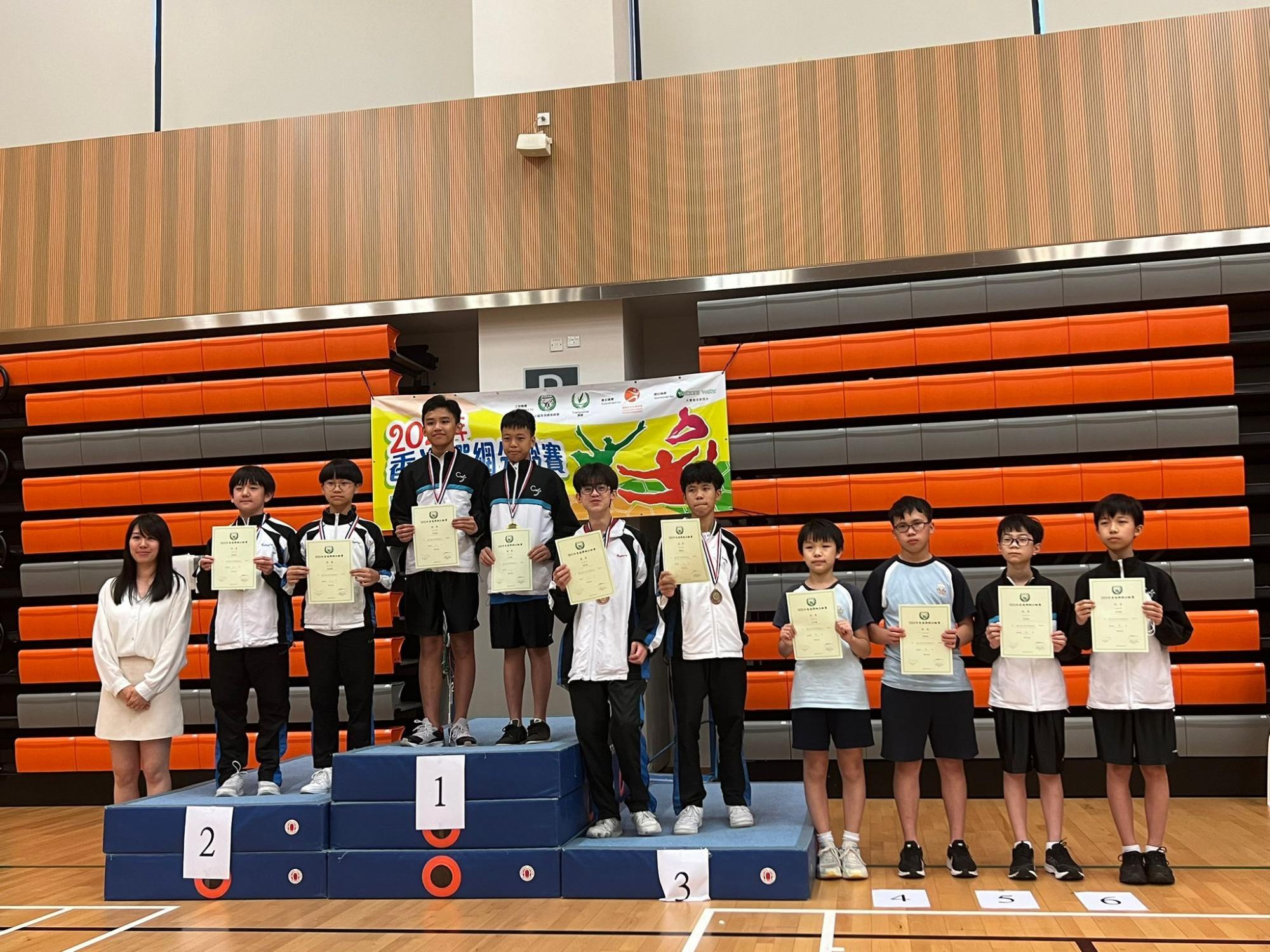 2023年香港彈網分齡賽 | 香港浸會大學附屬學校王錦輝中小學