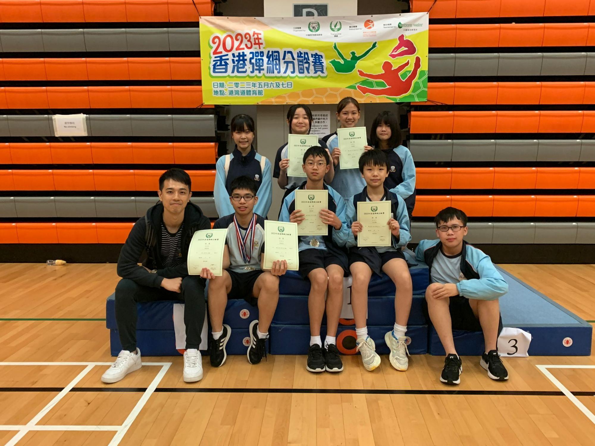 2023年香港彈網分齡賽 | 香港浸會大學附屬學校王錦輝中小學