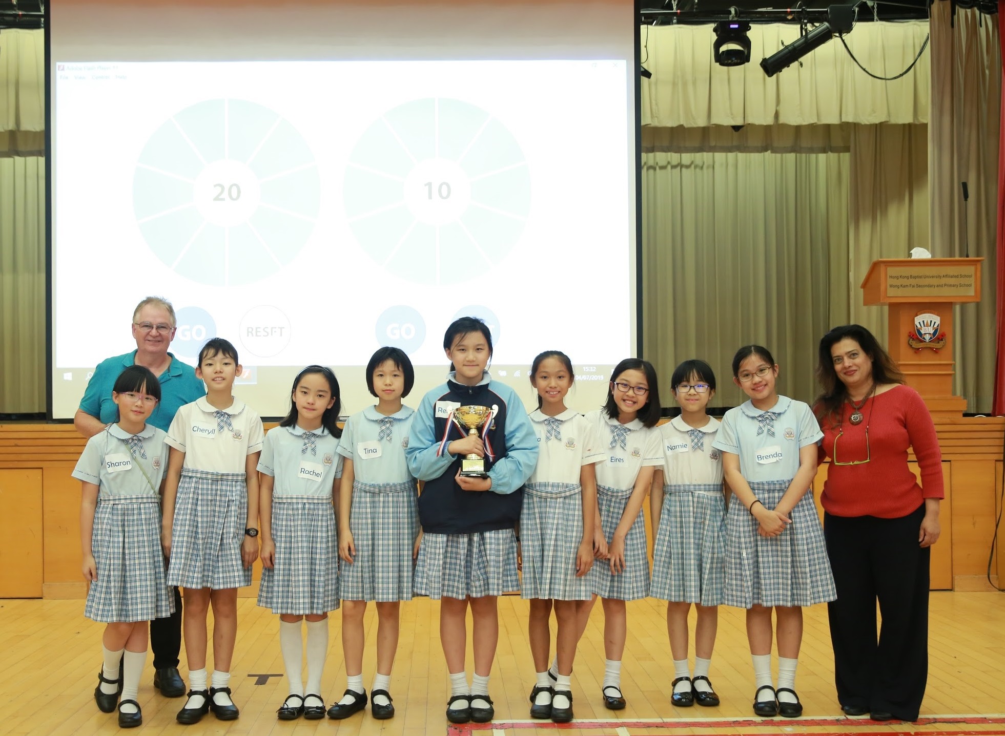 Hong Kong Battle of the Books (Modified Primary) winners 2018-19