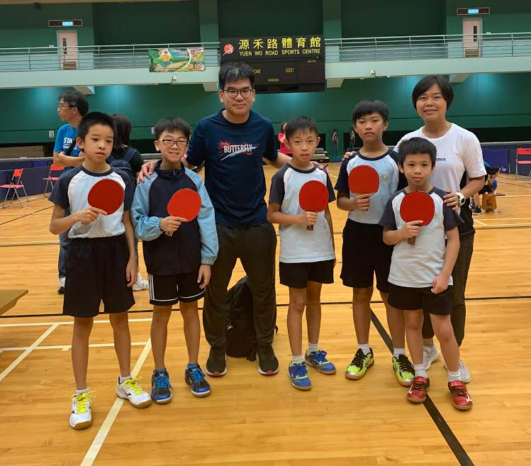 Sha Tin Inter-Primary Schools Table Tennis Competition – Boys Category – 3rd Runner up